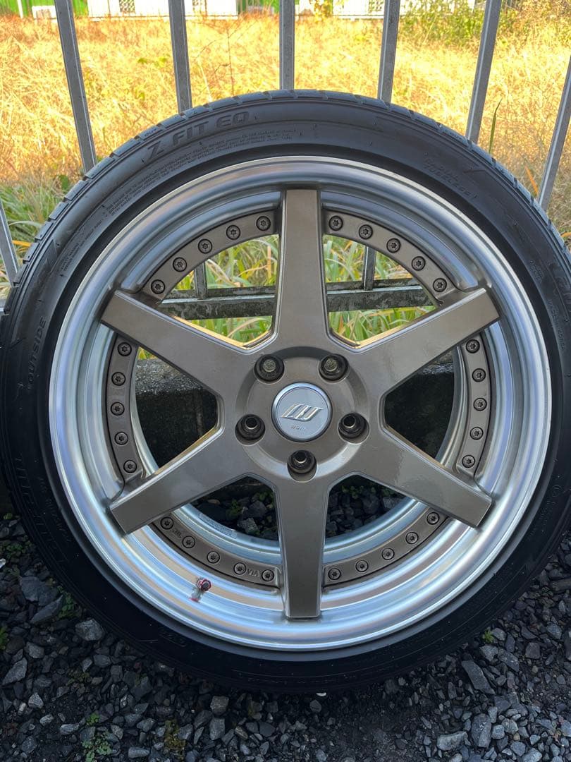 WORK ZEAST 18インチ 114.3 8J+45 9J+40 専用