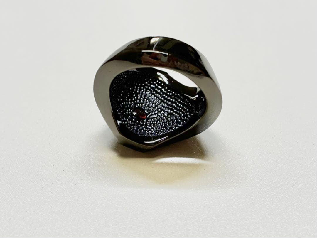 JAP工房 ガンダム 黒い三連星ドムシルバーリング (ブラックフィニッシュ)