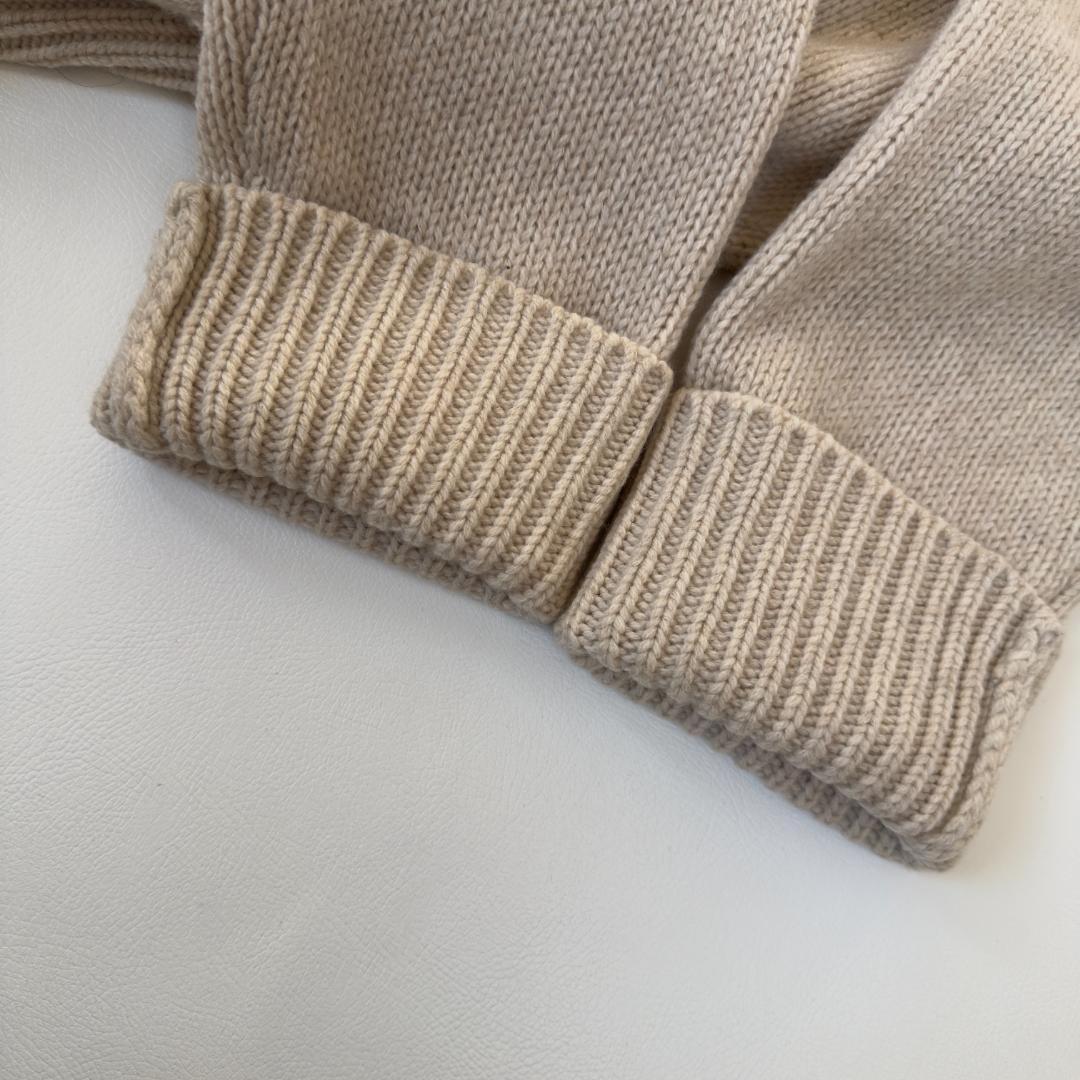 GALERIE VIE ファインウール タートルネックプルオーバー