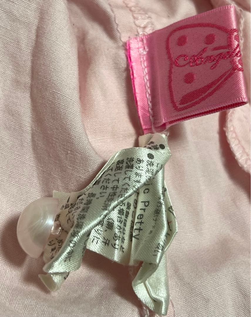 アンジェリックプリティ 姫袖　ブラウス　姫系　ロリィタ　編み上げ　リボン