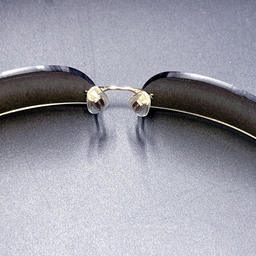 ✨極美品✨BVLGARI サングラス リムレス グラデーション