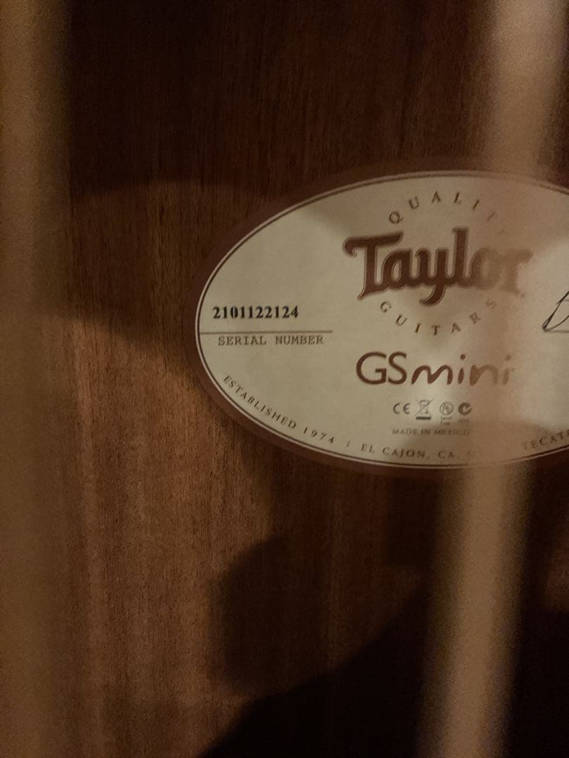 Taylor GS mini テイラー GSミニ　マホガニー
