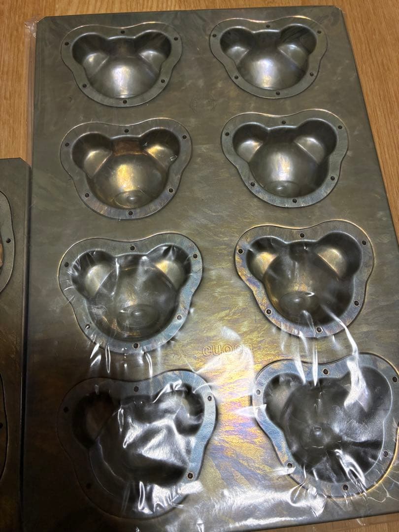 お買い得！CHIYODA型　焼き型 2個セット(ネコ&クマ)