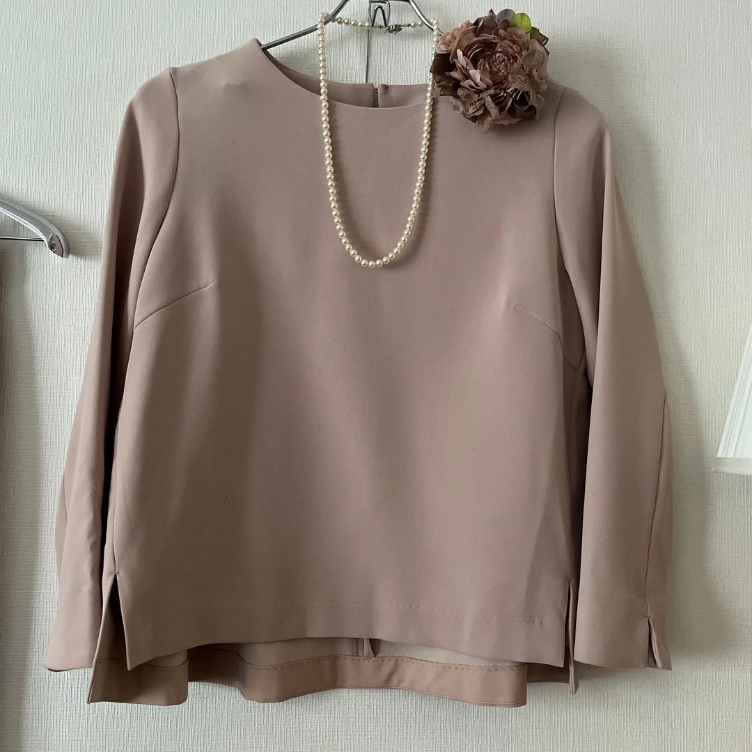 PLST プラステ　セットアップ　M セレモニー　オケージョン　サーモンピンク