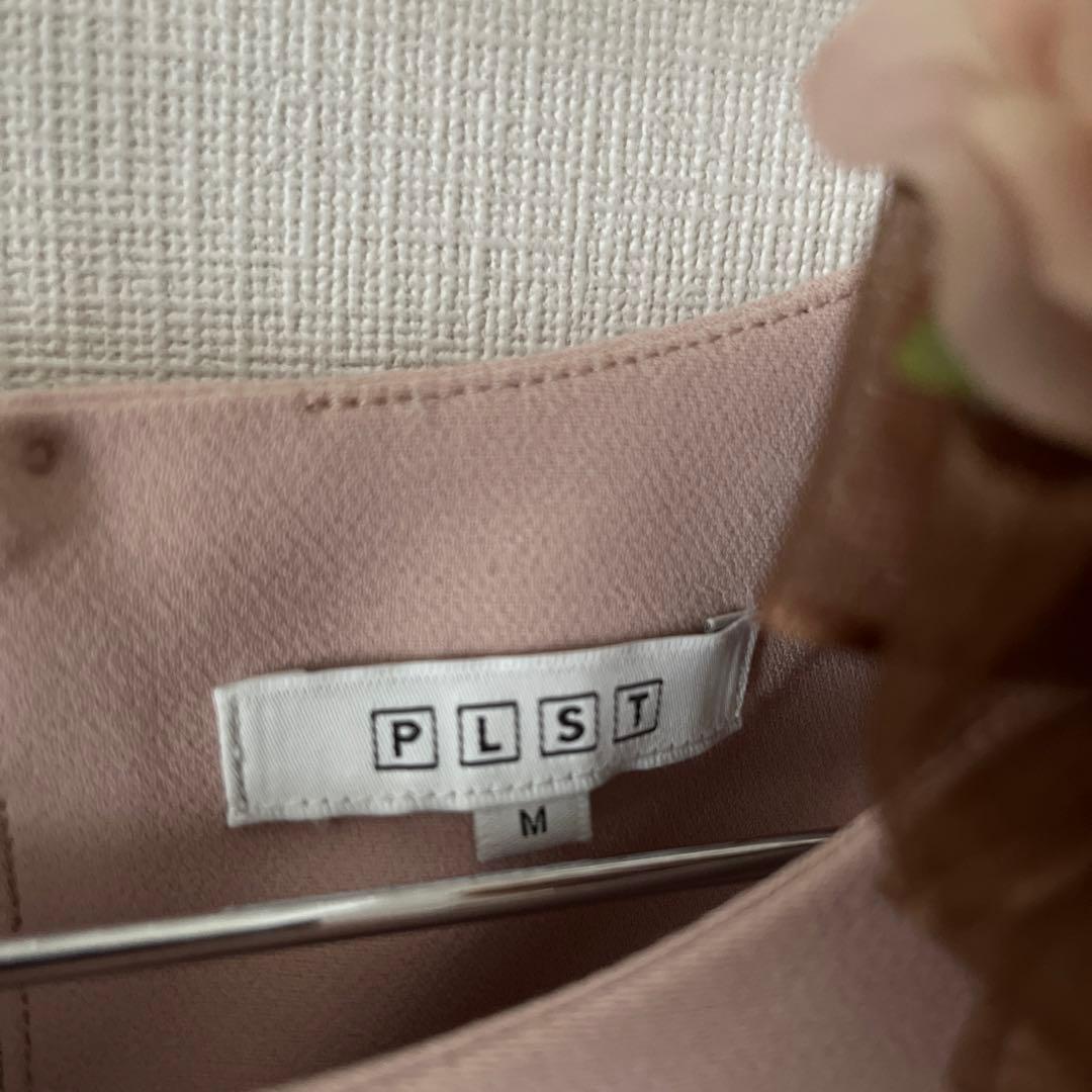 PLST プラステ　セットアップ　M セレモニー　オケージョン　サーモンピンク