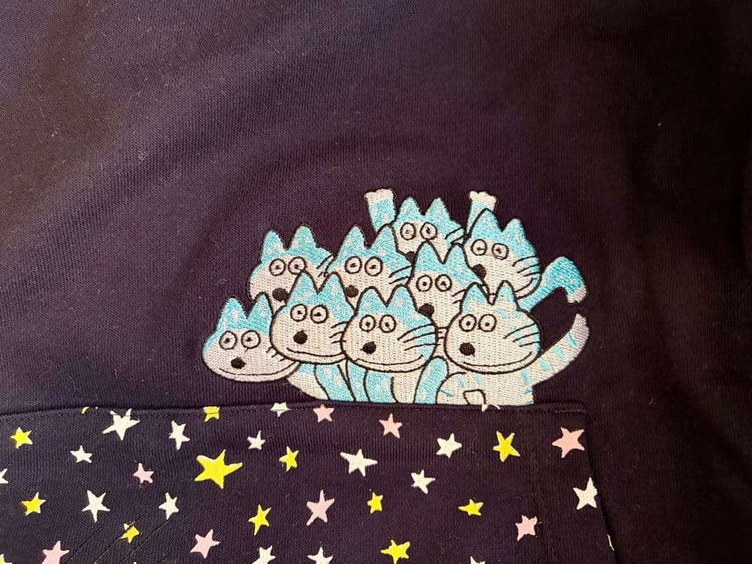 グラニフ　11ぴきのねこ　スウェット　パーカー