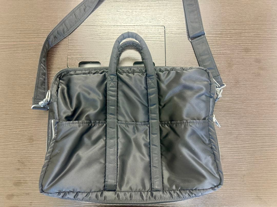 PORTER ポーター タンカー ビジネスショルダーバッグ ブラック