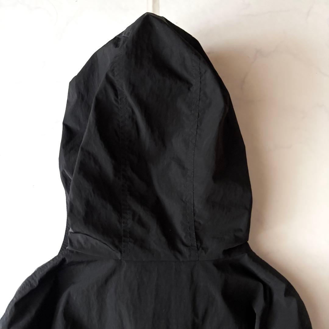 美品✨タトラス EUDEMO ナイロンモッズコート ナイロン フーデッド 黒 S
