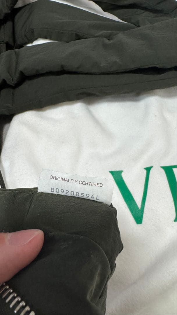 ボッテガヴェネタ　ザ パデッドトート カーキ