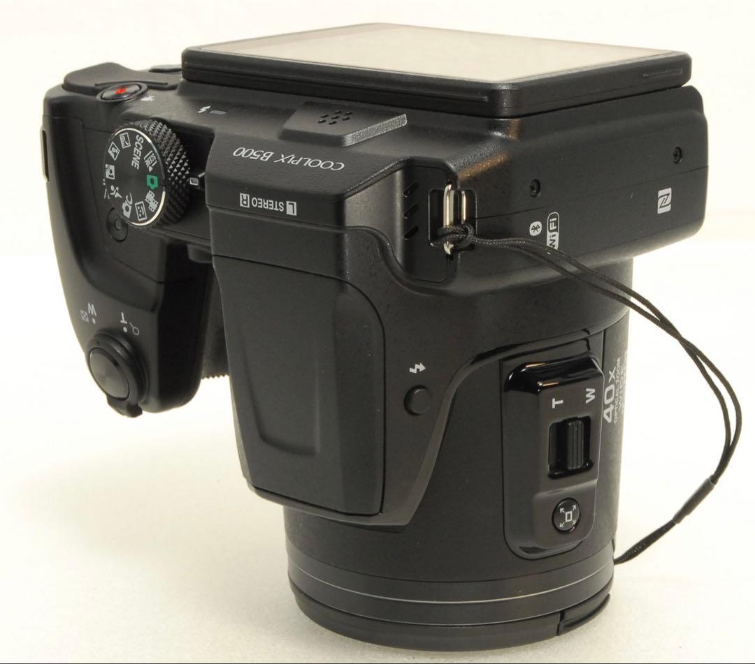 Nikon COOLPIX B500 ❤️スマホ転送 動作確認済 ブラック カメラ
