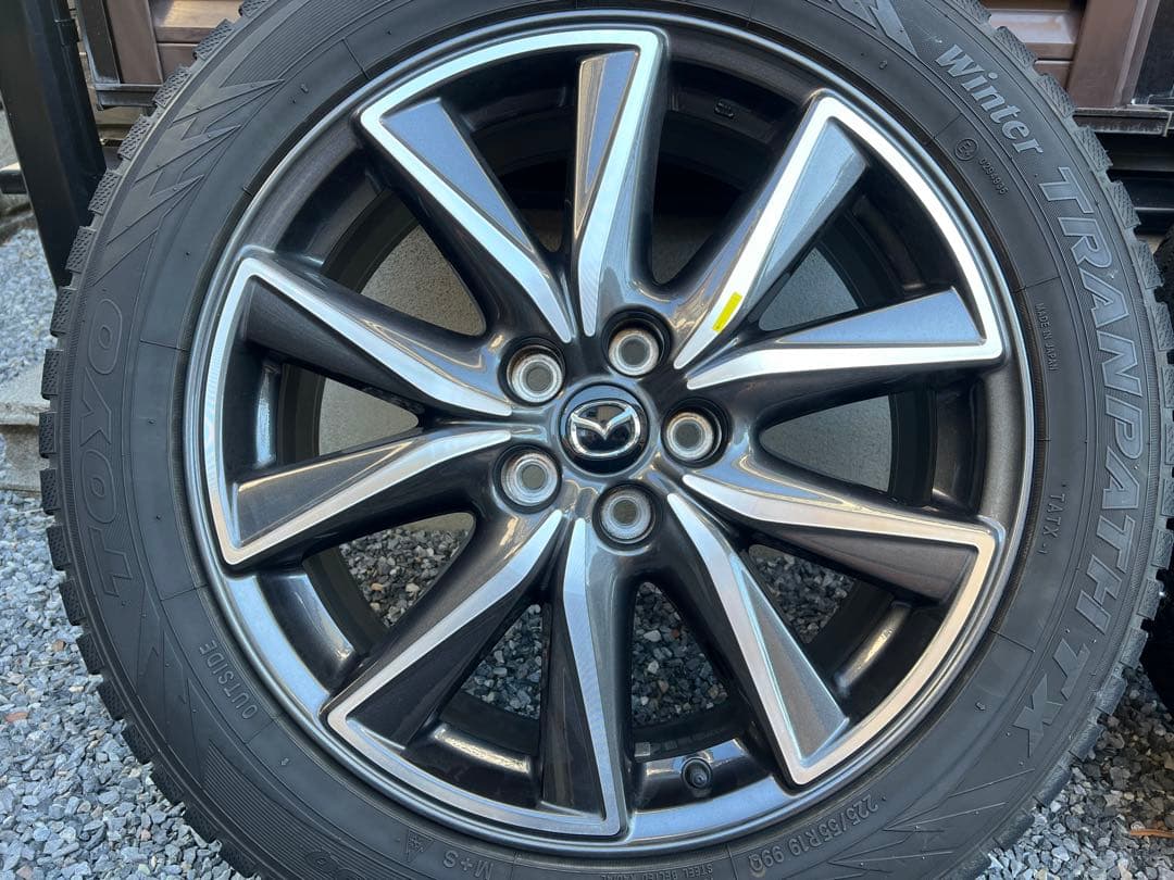 ★ CX-5純正 19インチ アルミ・スタッドレスタイヤ4本 岐阜県各務原から