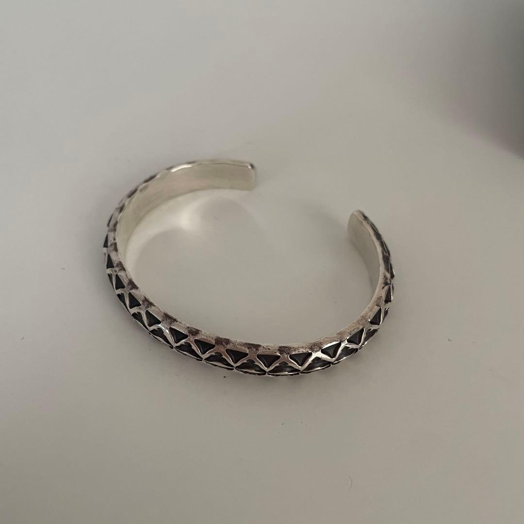 【最終値下げ】サンシャインリーブス ナバホ スタンプワーク バングル