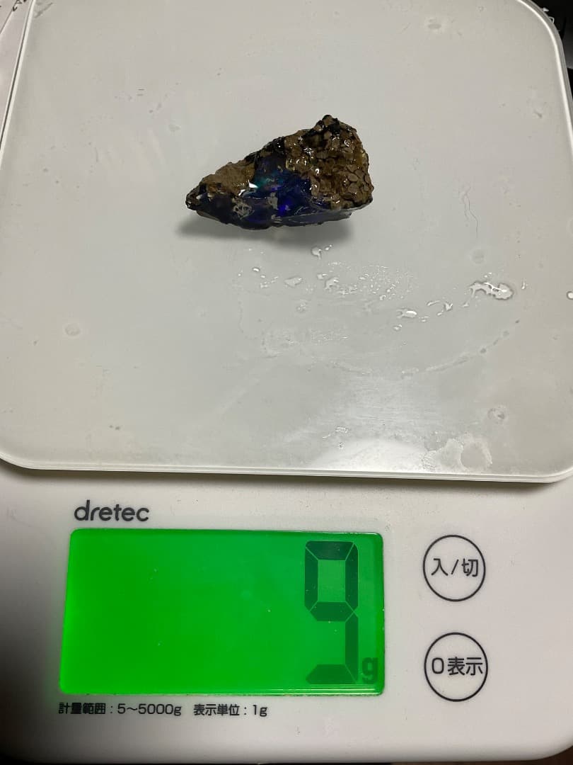 A*e様 エチオピア　オパール　青　ブルー　原石　49ct 標本　鉱石