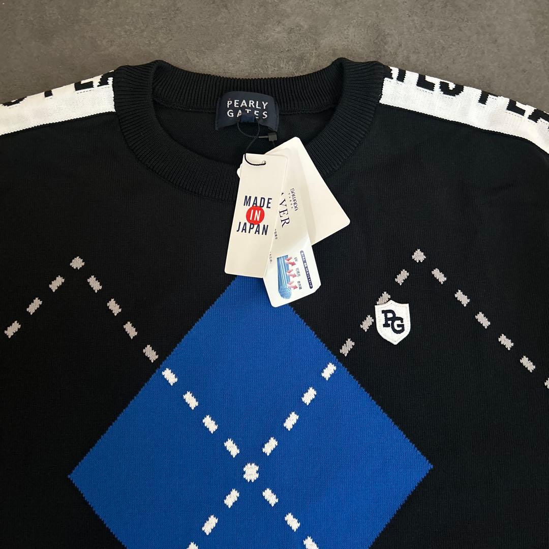 パーリーゲイツ　アーガイルニット