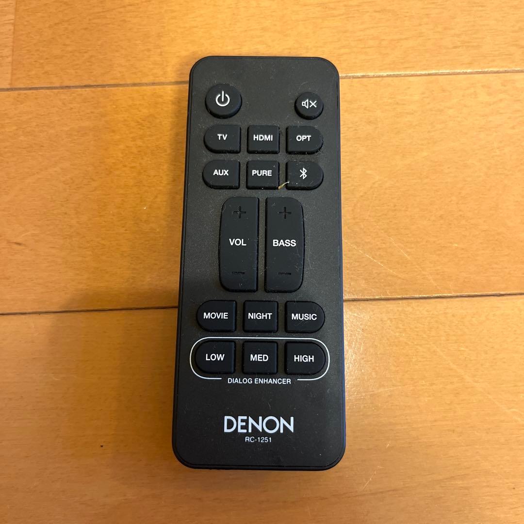 2024年製Dolby Atmos 対応DENONサウンドバーDHT-S217