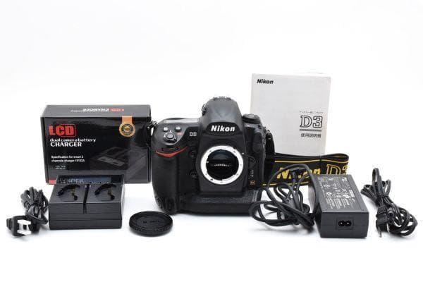 極美品｜Nikon D3｜ショット数 14,755枚 デジタル ボディ｜H084