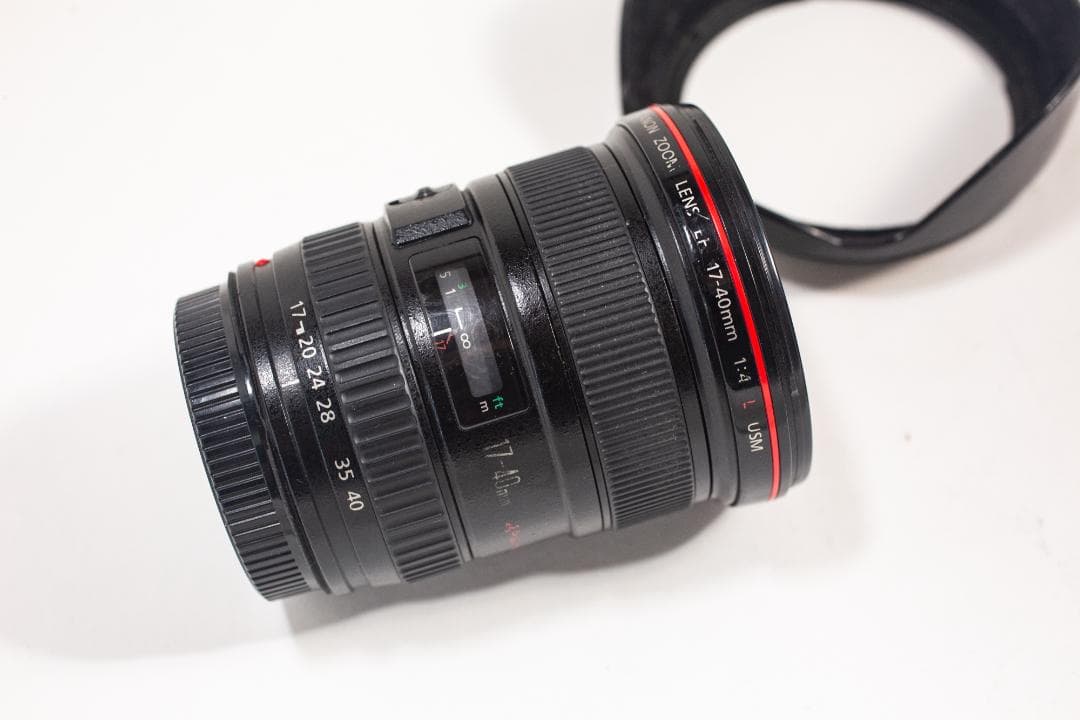 Canon EF 17-40mm f/4L USM レンズ【動作品】