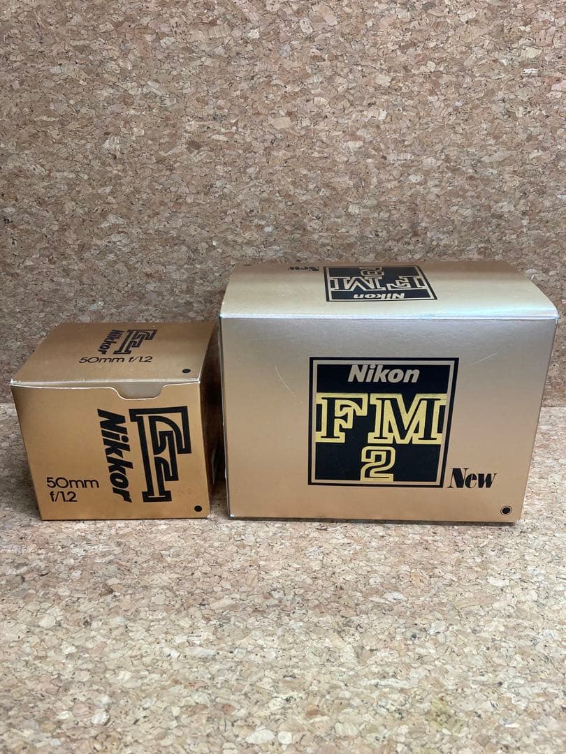 未使用品 Nikon FM2 + Nikkor 50mm f/1.2 未使用品