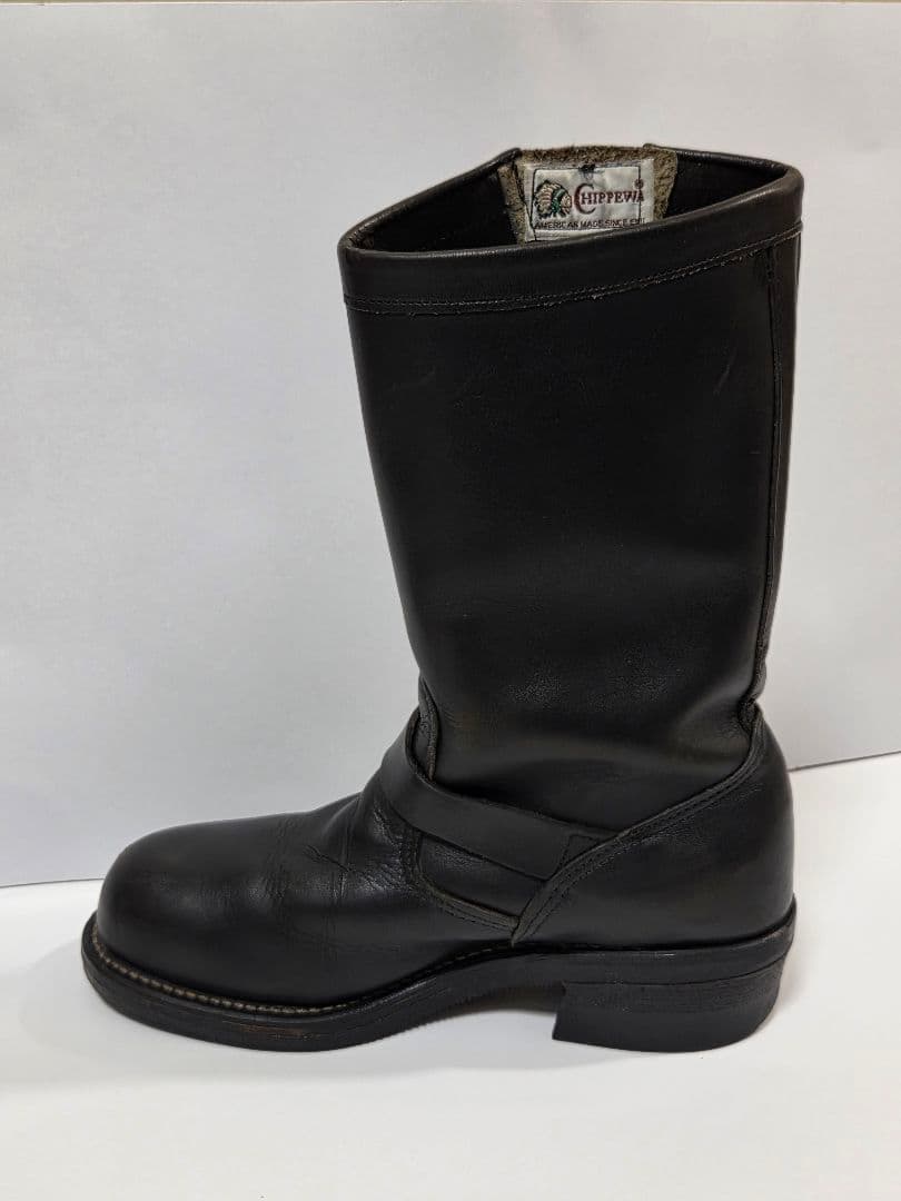 CHIPPEWA　チペワ　エンジニアブーツ　ブラック27863　USサイズ 5E