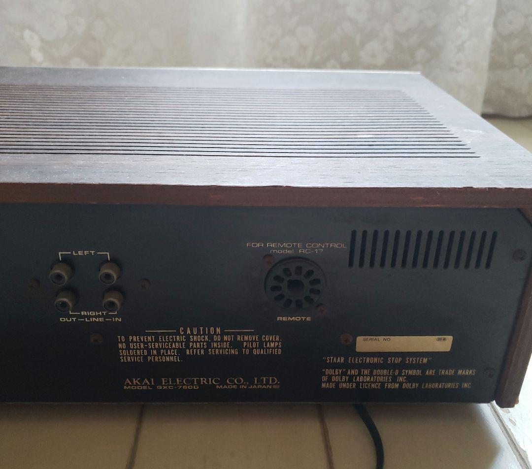 AKAI GXC-760D ステレオカセットデッキ