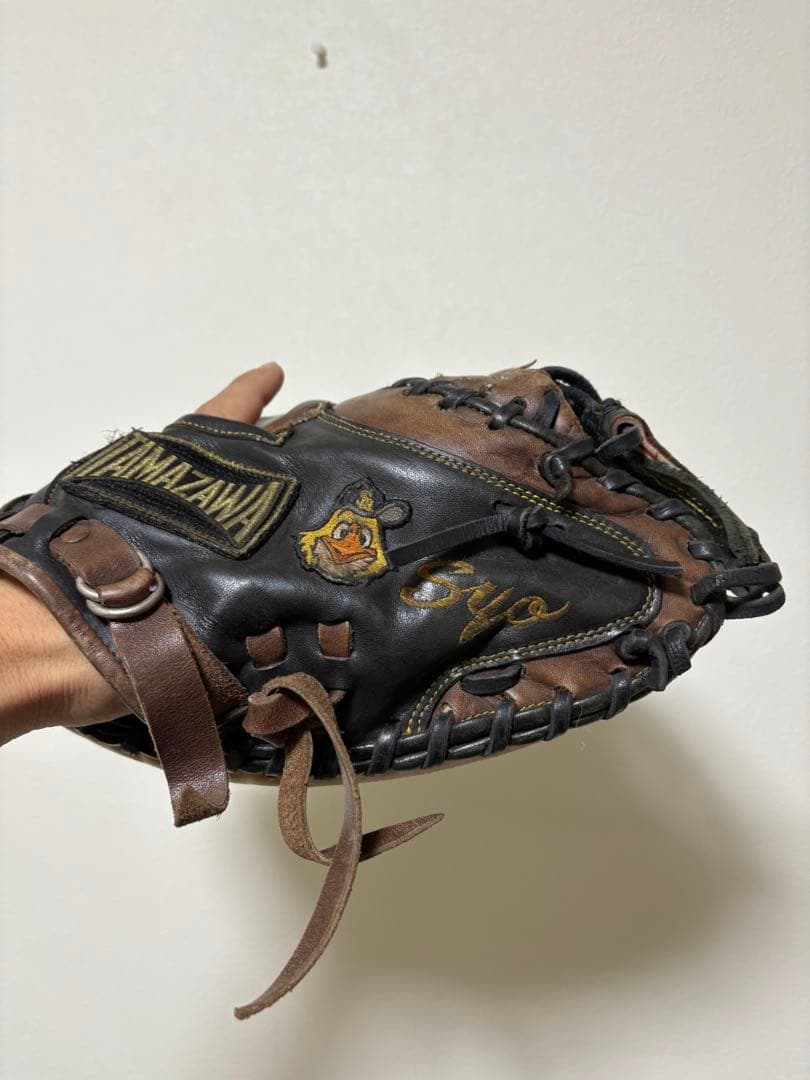プロ野球支給品　玉澤キャッチャーミット