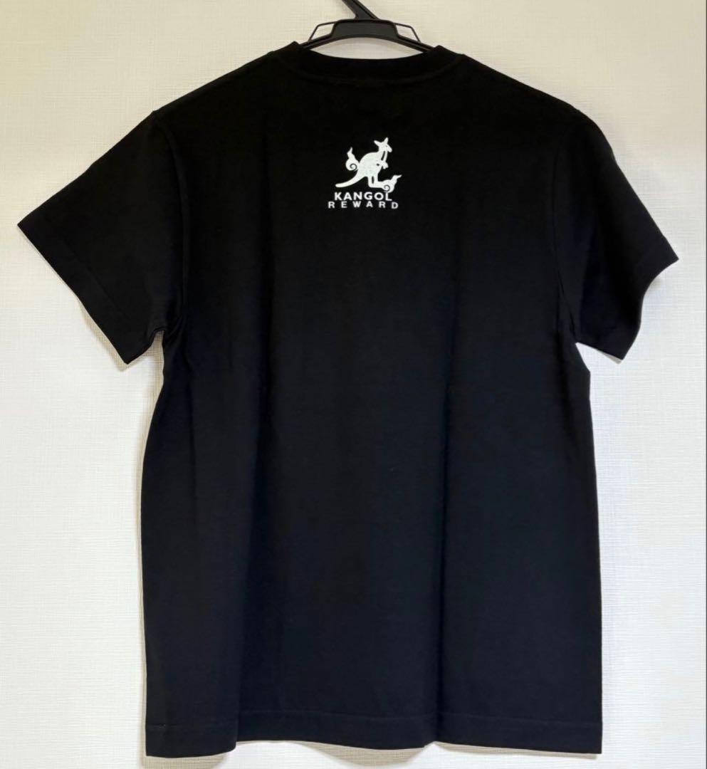 めめんともり × KANGOL REWARD 半袖Tシャツ BLACK Sサイズ