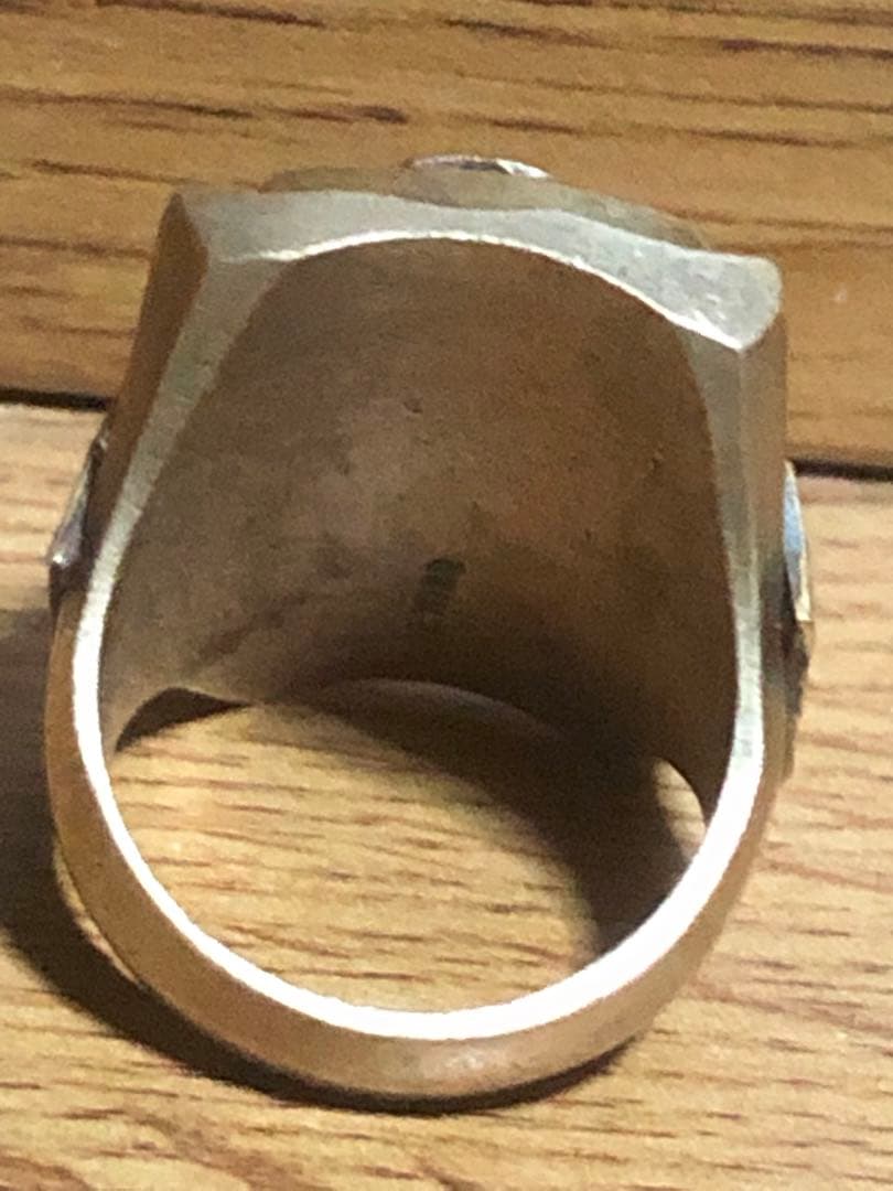 40s 50s ヴィンテージ メキシカンリング スカル ドクロ バイカー