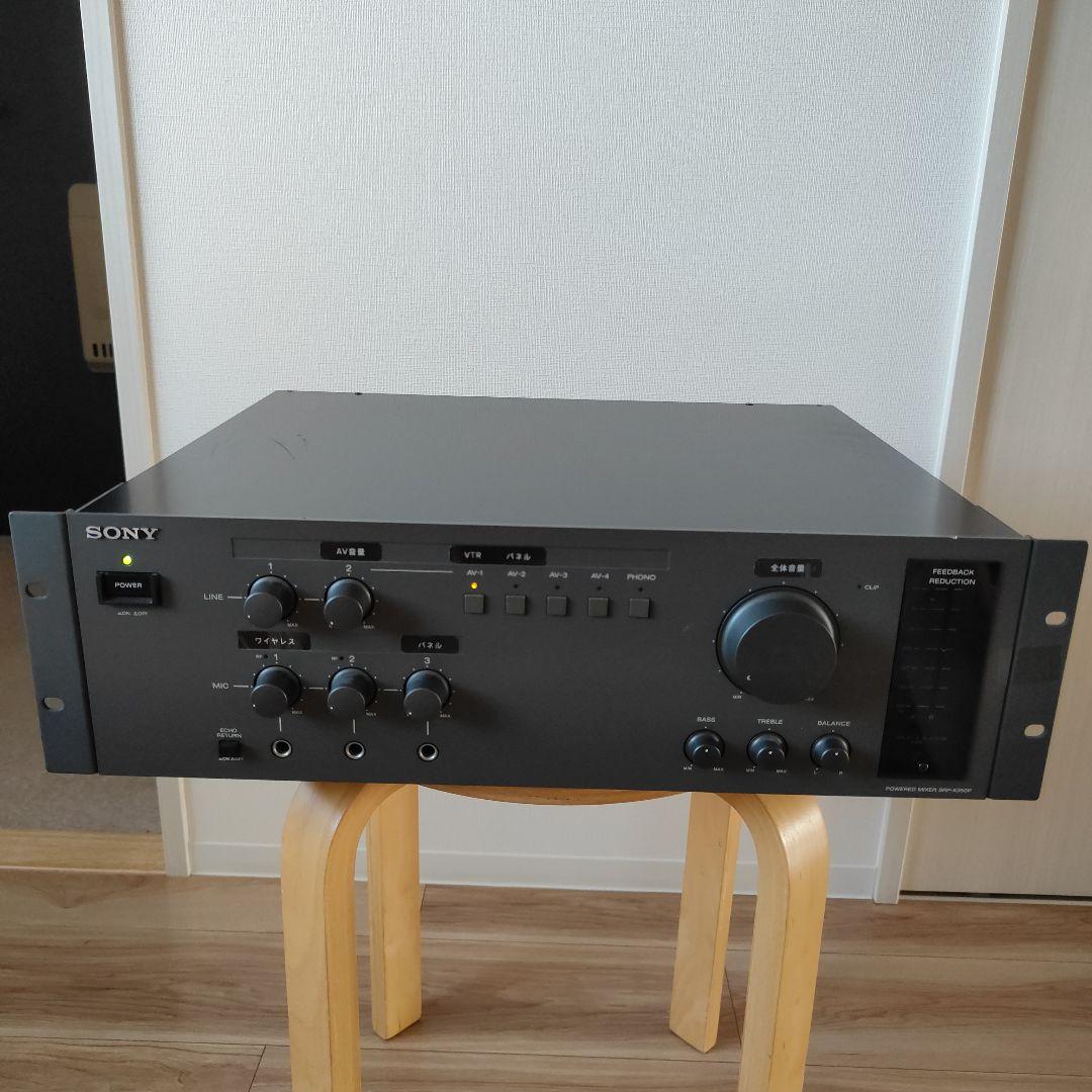 SONY オーディオアンプ ブラック