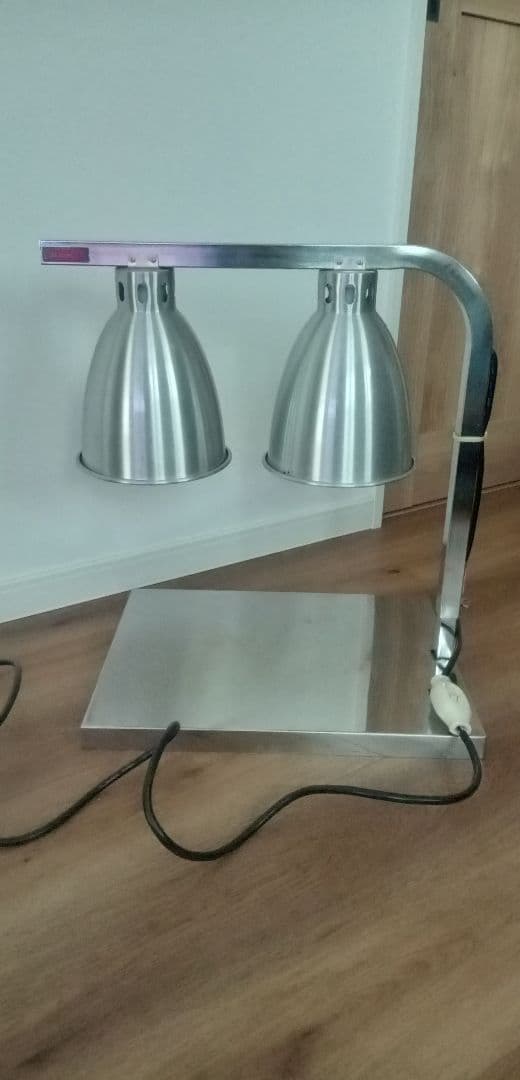 飴細工用ランプ　SUGICO ダブルランプ ステンレス