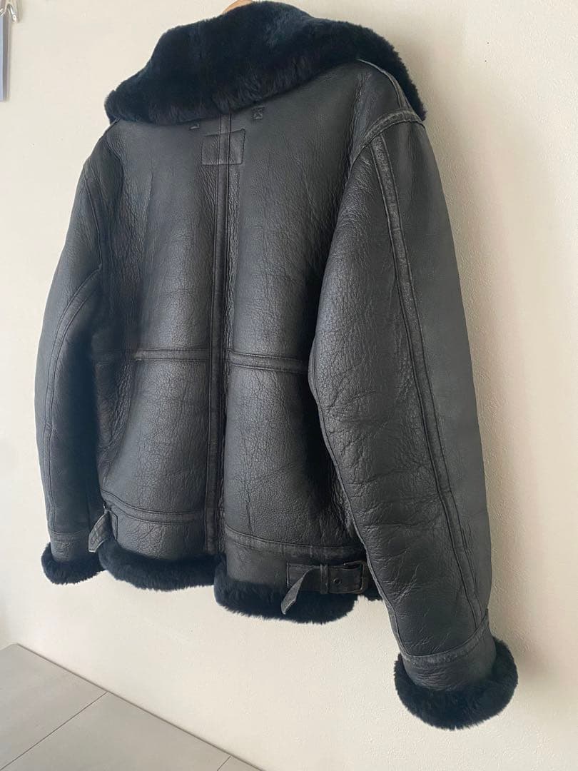 MORGAN PRODUCTIONS モーガン B-3ムートンフライトジャケット