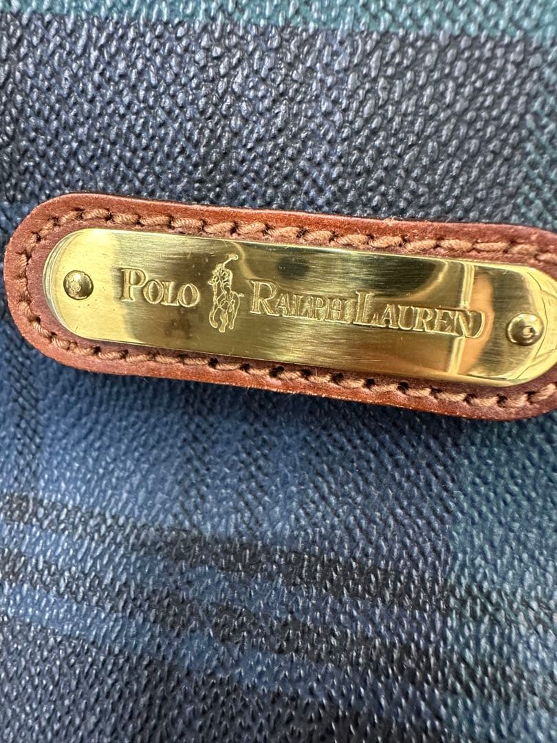 美品！Polo Ralph Lauren ボストンバッグショルダー2wayバック