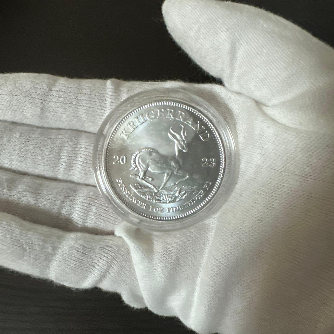 2023年 南アフリカ 「クルーガーランド」 純銀 1オンス
