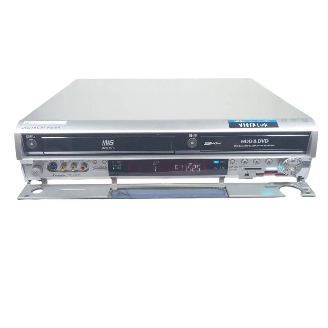 動作美品☆パナソニック DMR-EX250V HDD/VHS/DVDレコーダー