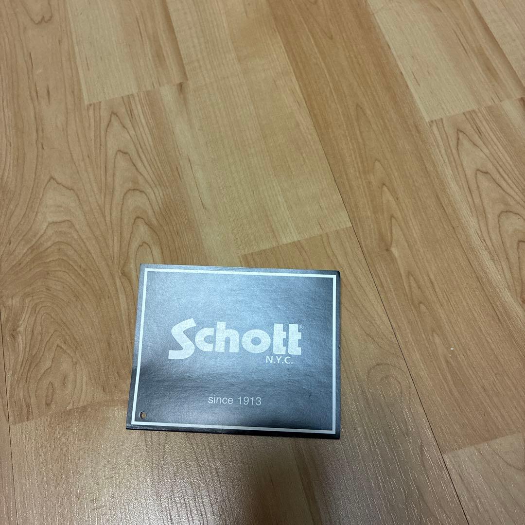 Schott NYC LEATHER TRACKER JACKET M ブラック