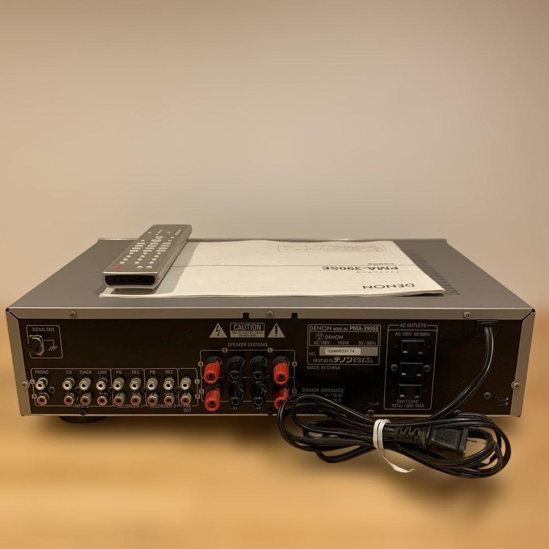 DENON プリメインアンプ PMA-390SE リモコン 取説付き 動作品