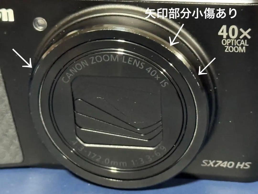 キヤノン Canon Powershot SX740 HS ブラック