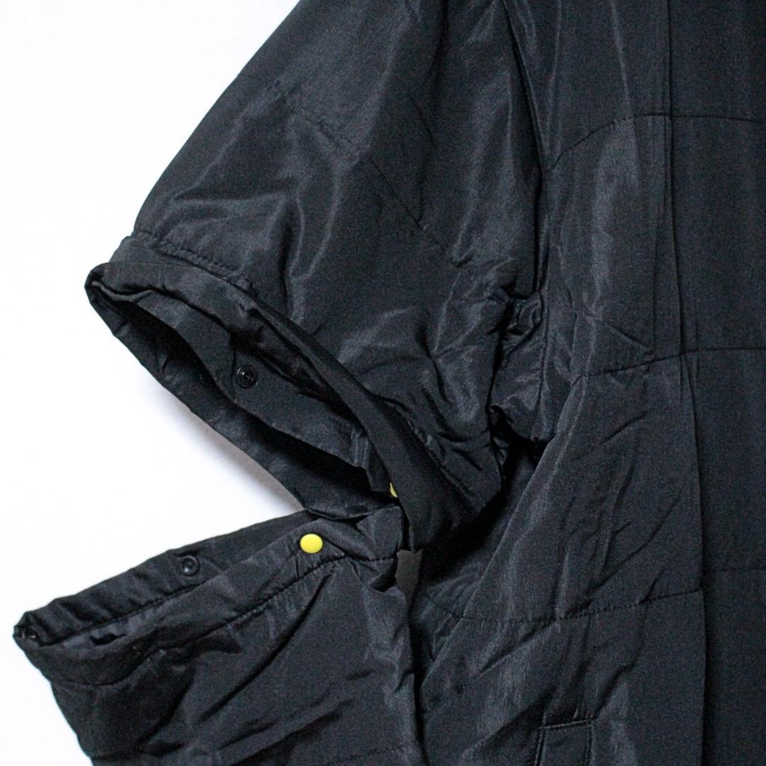 未使用 ブリヂストンゴルフ 長袖半袖 2WAY 中綿ブルゾン XLサイズ 黒