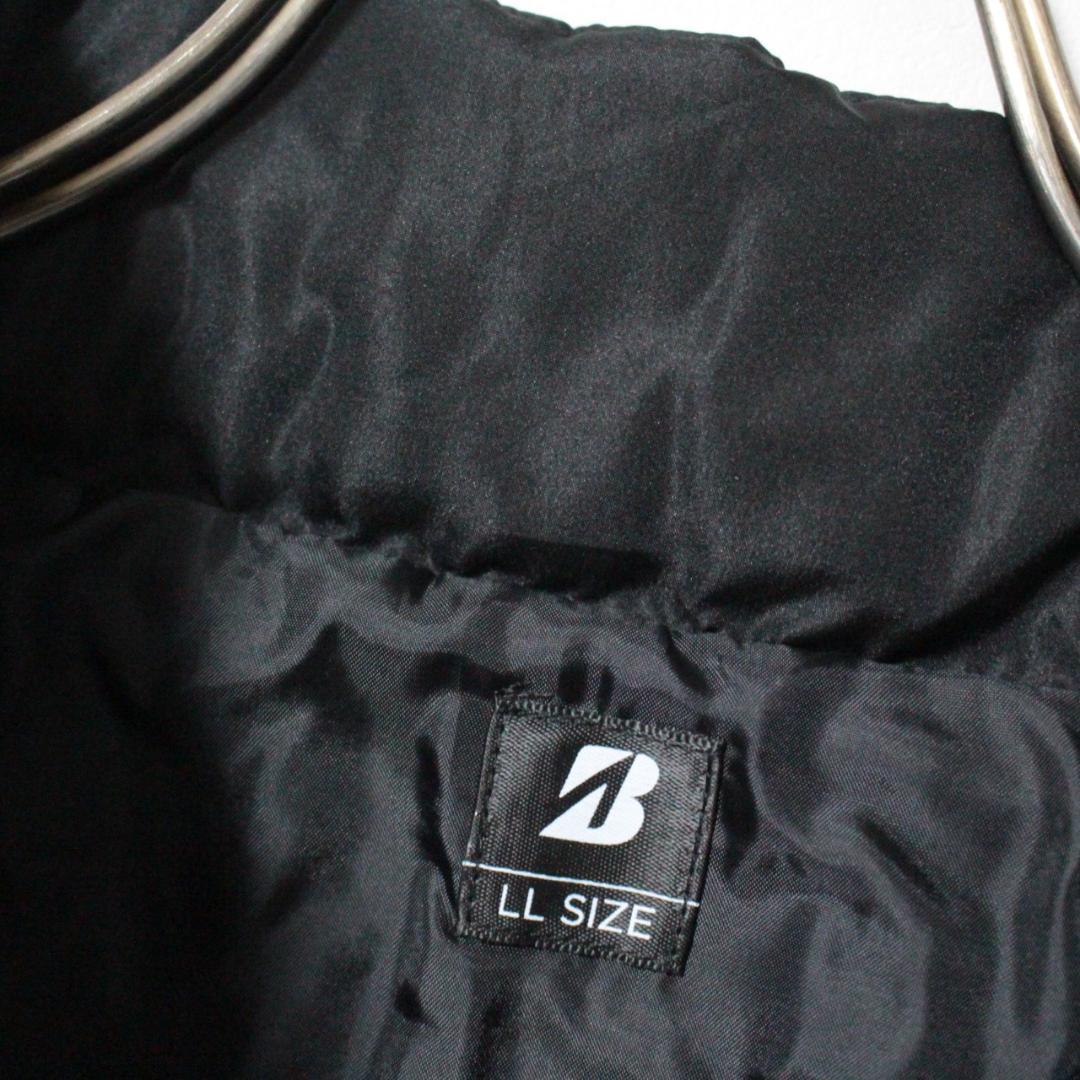 未使用 ブリヂストンゴルフ 長袖半袖 2WAY 中綿ブルゾン XLサイズ 黒