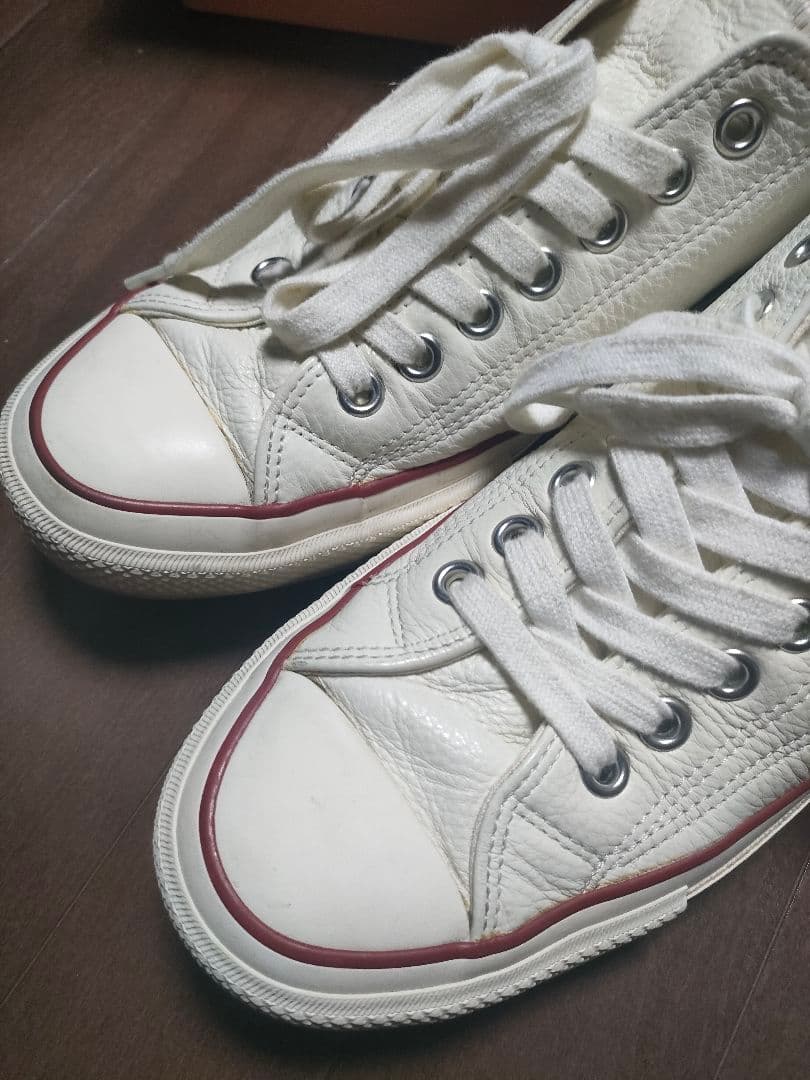 【売切価格】Addict & Converse ホワイトスニーカー