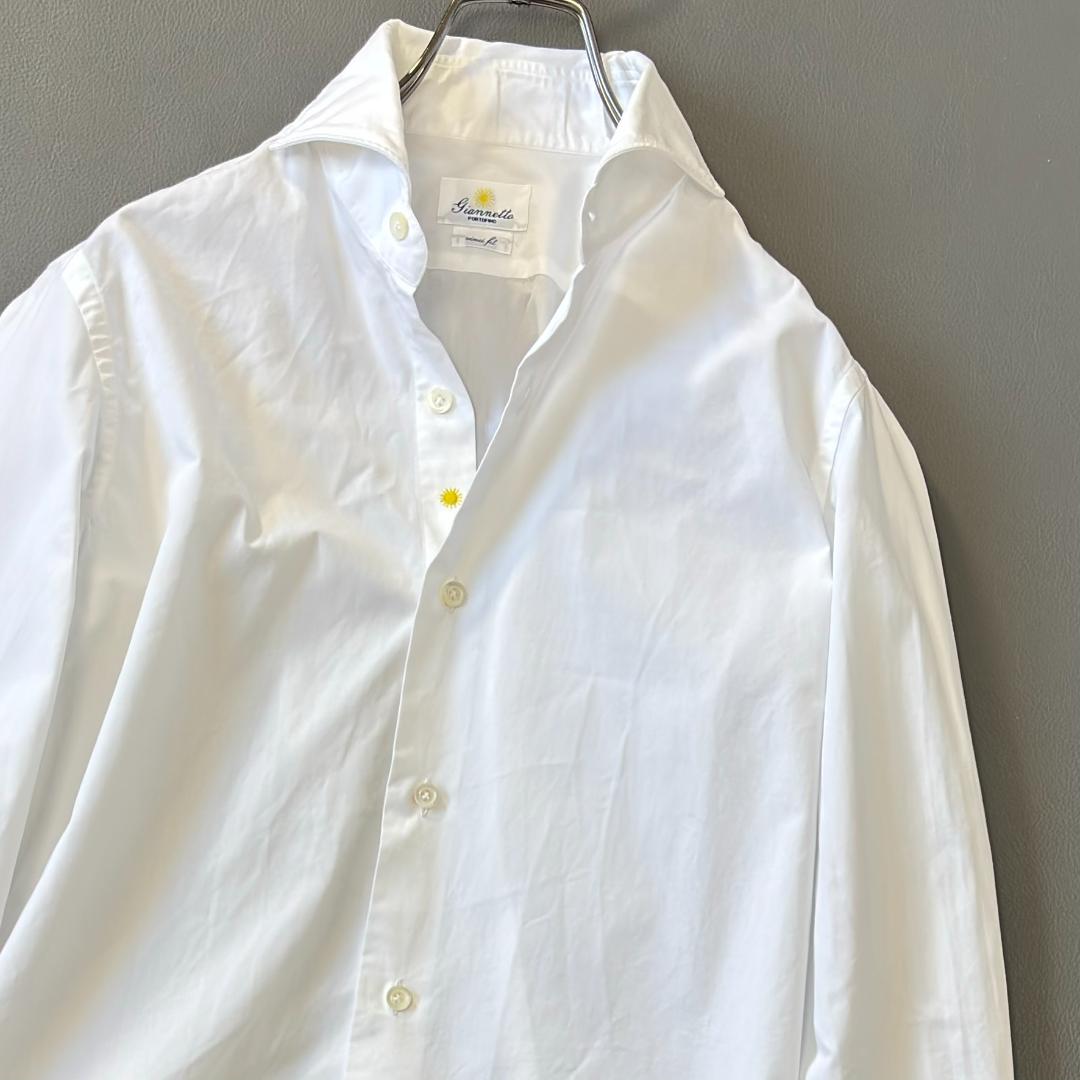 ジャンネット vinci fit 長袖シャツ カッタウェイ 太陽アイコン tw7