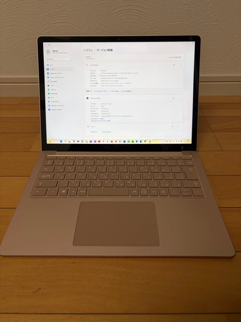 Surface Laptop4 13.5インチ（i5,8GB,512GB）