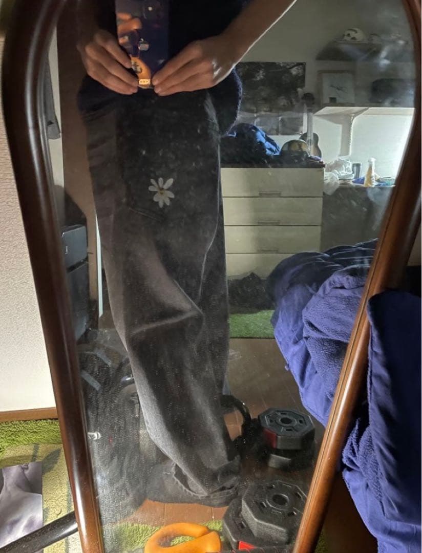 完売品LABROS グレー ワイドフィットデニム確実正規品