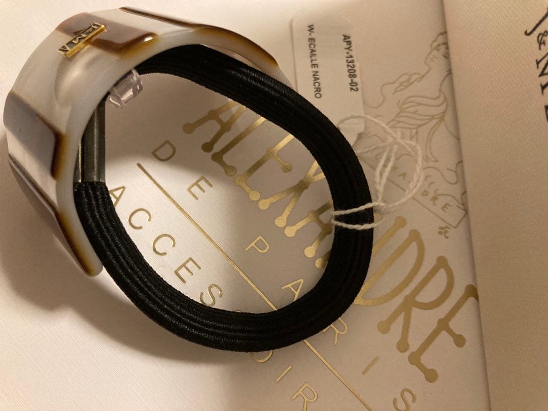 【新品未使用】ALEXANDRE DE PARIS × J&Mポニー ヘアゴム