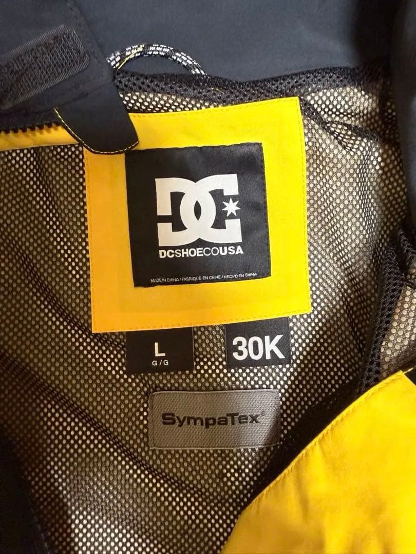 k*_様 【上下セット】DC ディーシー　スノーボードウェアセット イエロー/ブ