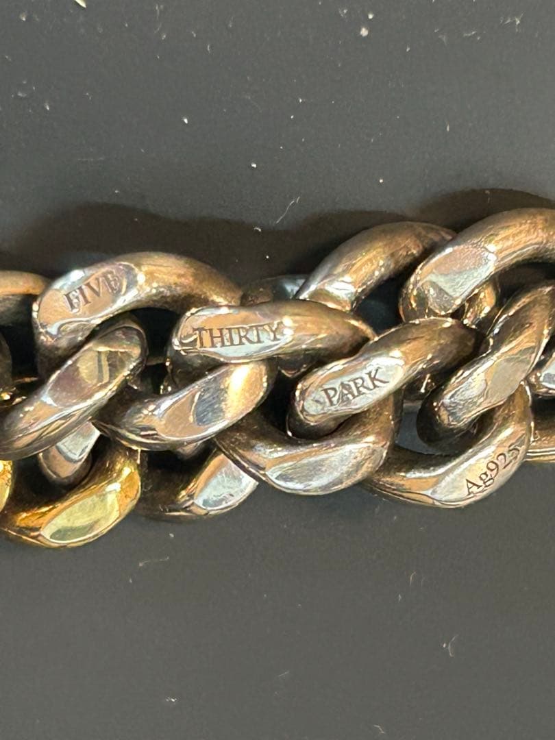 アクセサリー 530park Curb Chain Combination Ring