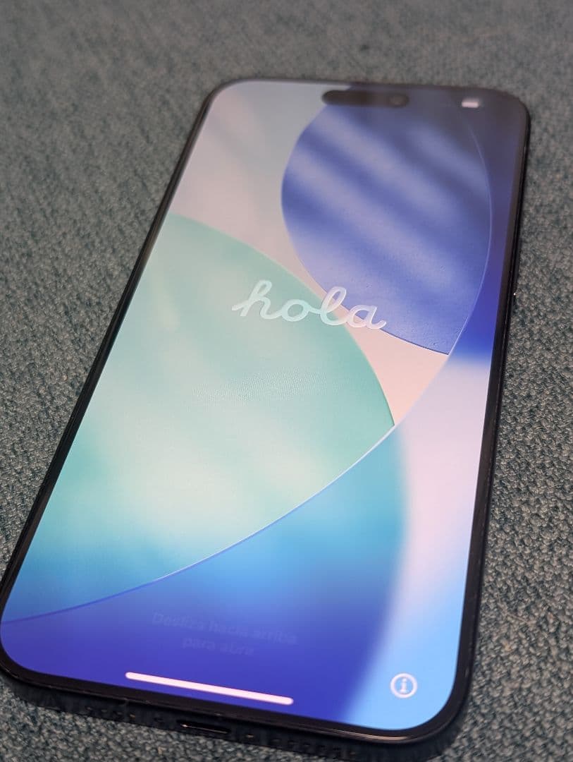 iPhone15 PROMAX　BlueTitanium　256GB　美品