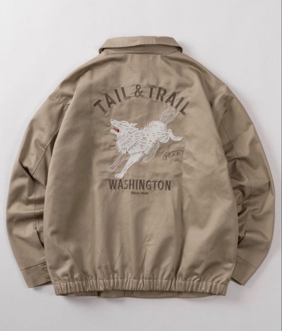 ブルゾン 「GERRY/ジェリー」ツイル 刺繍 ジャケット／ベトジャン