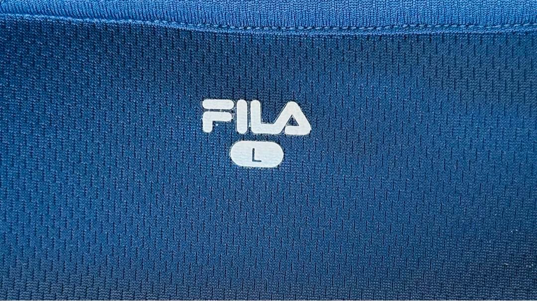 FILA フィラ 上下セットアップ ネイビー　ホワイト　レッド　Lサイズ