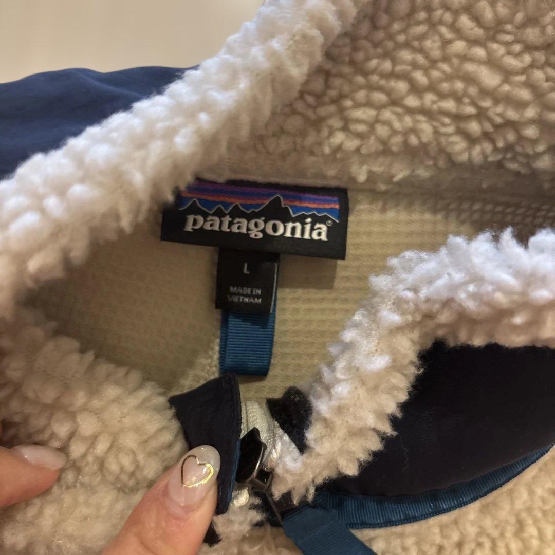 patagonia フリース ベスト Lサイズ ベージュ