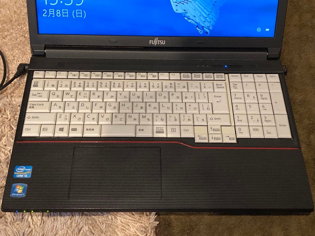 Windowsノート本体 A573/G Windows10 Pro Core i5 8GB SSD297G